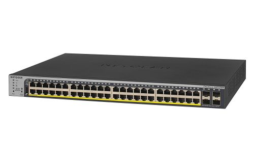 Netgear 48 Port Gigabit PoE Smart Switch with 4xSFP Ethernet Switches 8NEGS752TPP100