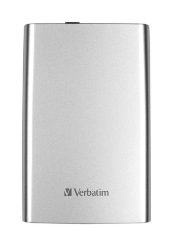 Verbatim Store n Go Portable Hard Drive 2TB 3.0 Silver 53189 Hard Disks VM53189