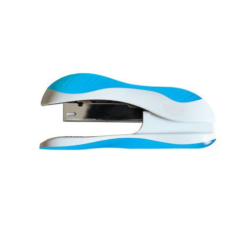 Soft Touch 12 Sheet Mini Stapler Blue