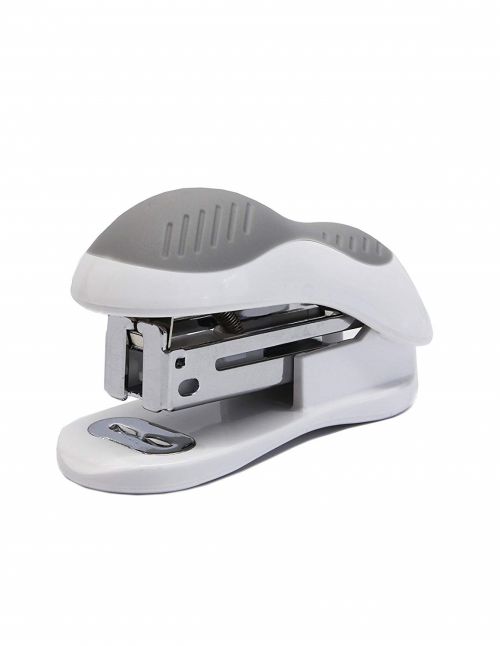 Soft Touch 12 Sheet Mini Stapler Grey