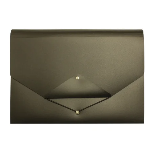 Expanding File 13 Pocket Triangle Flap Black - EXPTFBK 26998CA Buy online at Office 5Star or contact us Tel 01594 810081 for assistance