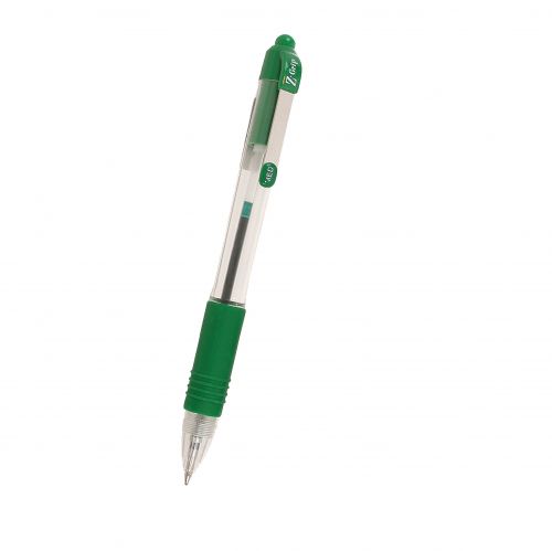 Zebra Z Grip 1.0mm Pen Green PK12 Buy One Get One Free