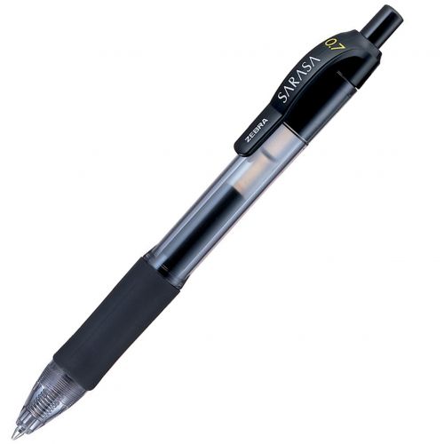Sarasa Gel 0.7mm Pen Black PK12 Buy One Get One Free
