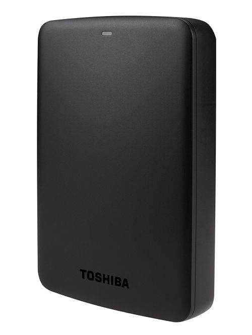 Toshiba 3TB Basics USB3 Black External HDD