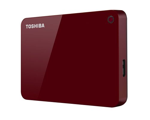 Toshiba 2TB Canvio Advance Red USB3 External HDD