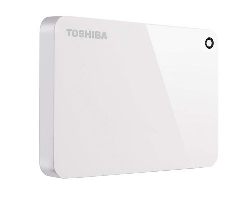 Toshiba 3TB Canvio Advance White External HDD
