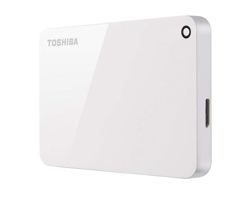 Toshiba 3TB Canvio Advance White External HDD