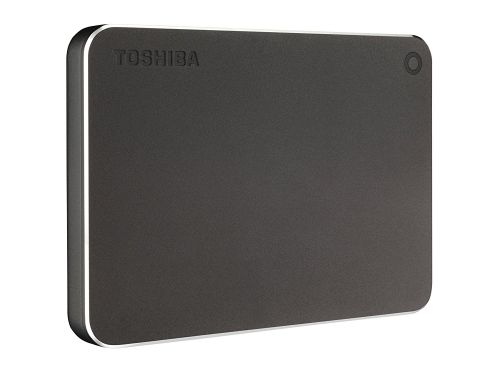 Toshiba 1TB Canvio Premium Grey External HDD