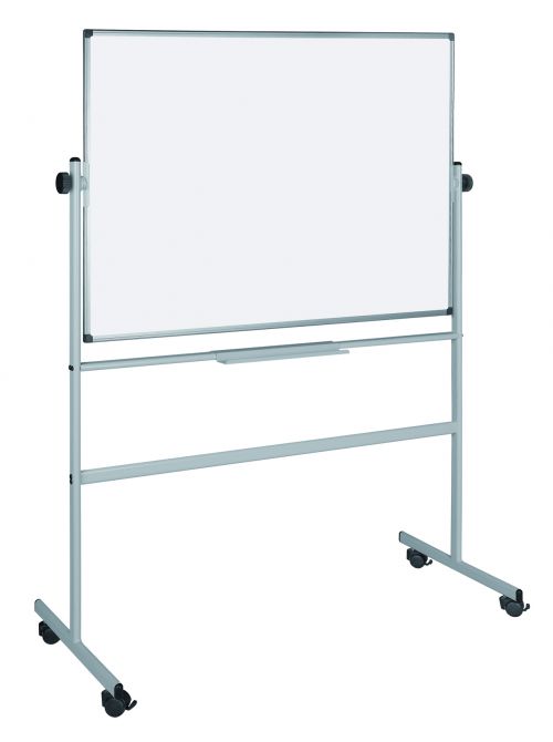 Bi-Office Revolver Double Sided Magnetic Whiteboard Enamel Aluminium Frame 1500x1000mm - QR0604 68538BS Buy online at Office 5Star or contact us Tel 01594 810081 for assistance