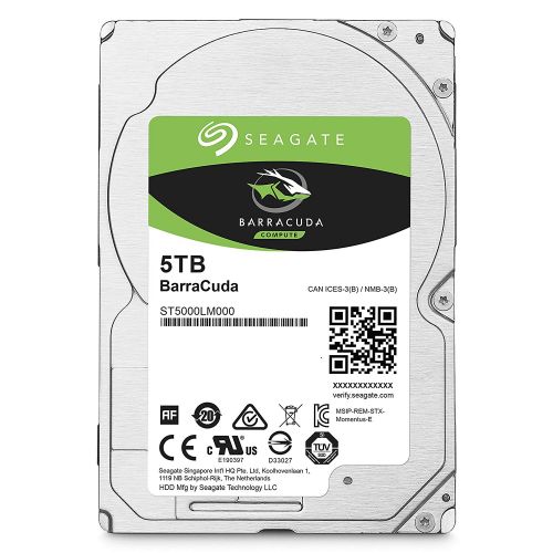 8SEST5000LM000 | Seagate brings over 20 years of trusted performance and reliability to the Seagate® BarraCuda® 2.5-inch HDDs — now available in capacities up to 5 TB.