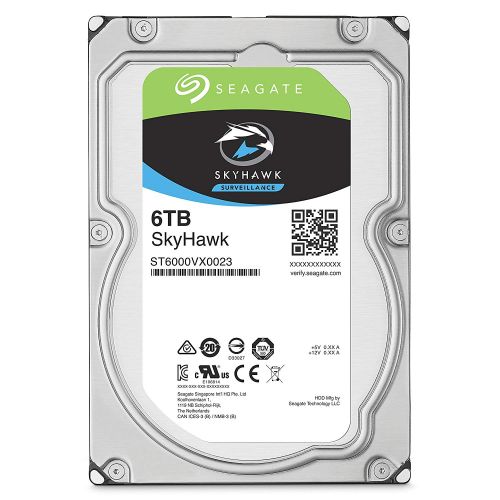 Seagate 6TB Internal SkyHawk SATA 3.5 HDD