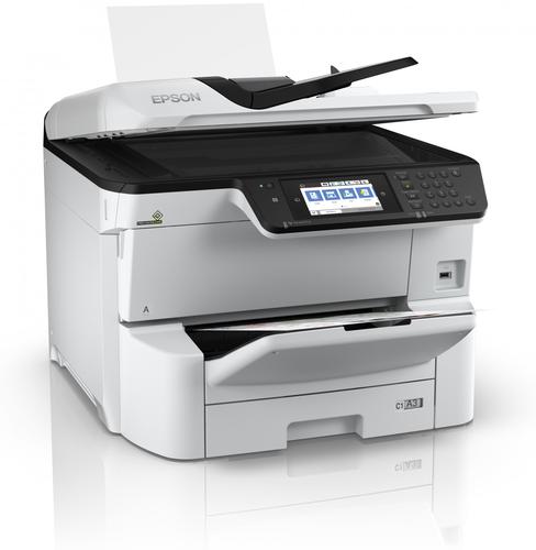 Epson WFC8610DWF A3 Wireless Business Inkjet Colour Multifunction Printer 8EPC11CG69401BY Buy online at Office 5Star or contact us Tel 01594 810081 for assistance