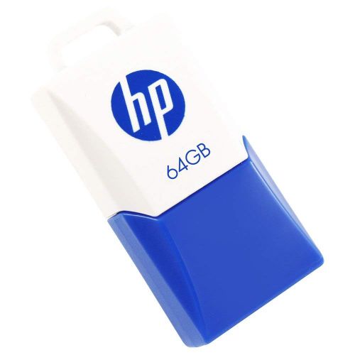 PNY HP v160w (64GB) Curved USB 2.0 Flash Drive (Blue White)