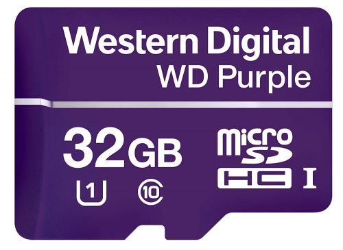 WD Purple 32GB MicroSDHC Memory Card