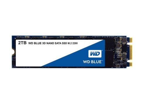 Western Digital Blue 2TB 3D NAND SATA M.2 Internal Solid State Drive Solid State Drives 8WDS200T2B0B