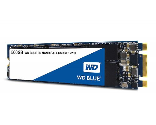 WD Blue 500GB 3D NAND SATA III M.2 Solid State Drive