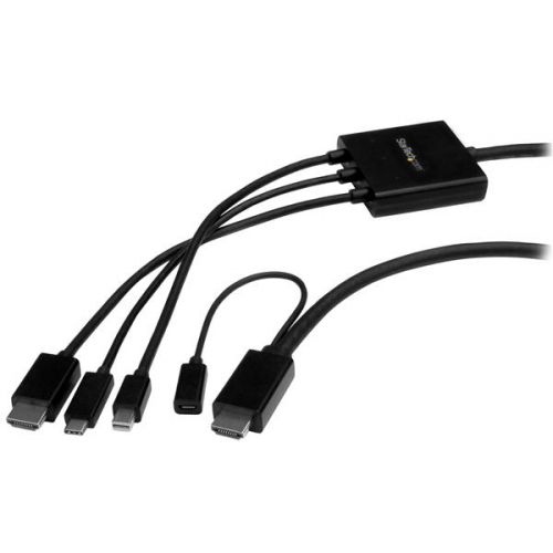 StarTech.com USB C HDMI Adaptor 6ft AV Cables 8STCMDPHD2HD