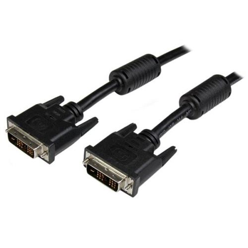 Provide a high-speed, crystal-clear connection to your DVI digital devices.The DVIDSMM2M DVI-D Single Link cable features 2 male DVI (19-pin) connectors and provides a reliable, purely digital connection between your desktop or laptop computer and a DVI-D monitor or projector.The 2m DVI-D male to male cable supports resolutions of up to 1920x1200 and transmission rates of up to 4.95 Gbits/sec, and is fully compliant with DVI DDWG standards.Designed and constructed for maximum durability, this high quality digital video cable is backed by StarTech.com's Lifetime Warranty.