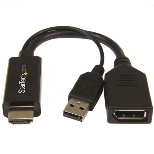 StarTech.com HDMI to DisplayPort Converter 8STHD2DP Buy online at Office 5Star or contact us Tel 01594 810081 for assistance