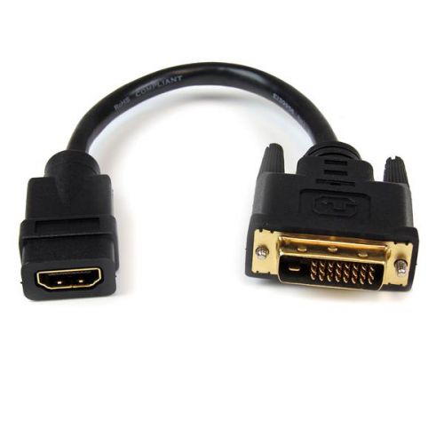StarTech.com 8in HDMI to DVI D Video Cable StarTech.com