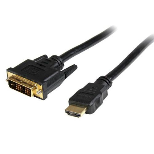 StarTech.com 1m HDMI to DVI D Cable Black MM