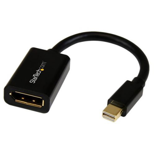 StarTech.com 6in Mini DisplayPort Adaptor External Computer Cables 8STMDP2DPMF6IN
