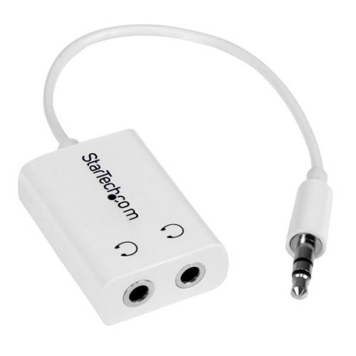 StarTech.com Mini Jack Headphone Splitter 8STMUY1MFFADPW Buy online at Office 5Star or contact us Tel 01594 810081 for assistance