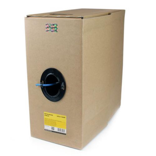 StarTech.com 1000ft Blue CMR Cat 6 Solid UTP Cable