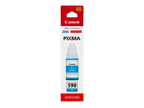 Canon GI590C Cyan Standard Capacity Ink Bottle 70ml - 1604C001