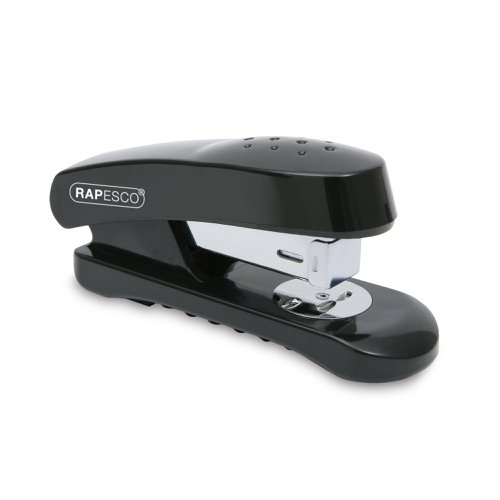 Rapesco Snapper Half Strip Stapler Plastic 20 Sheet Black - R53800B1