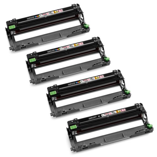 BRDR243CL | This genuine replacement unit has been expertly designed for use with your Brother laser printer. The DR-243 drum unit comes with four separate drums, one for each of your toner cartridges, ensuring that your printer’s able to continue delivering top quality results. This drum unit delivers up to 18,000 pages.