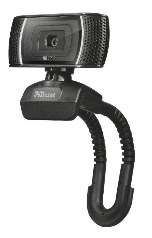 Trust Trino HD Video Webcam (Recording in 720p, Dual Function 8 Megapixel Camera) 18679 TRS18679