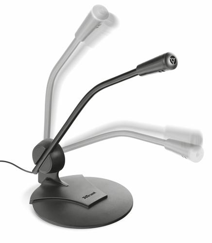 Trust Primo Desk Microphone for PC and laptop 21674 Dictation Accessories TRS21674