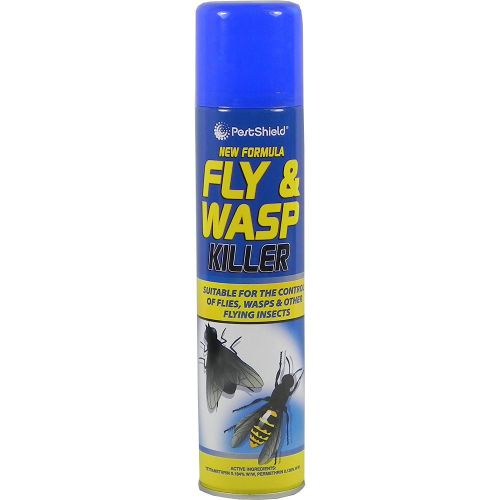 Pestshield Fly Wasp Killer Aerosol PK12