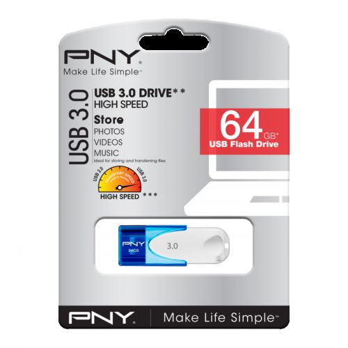 PNY USB 3 Flash Drive 64GB