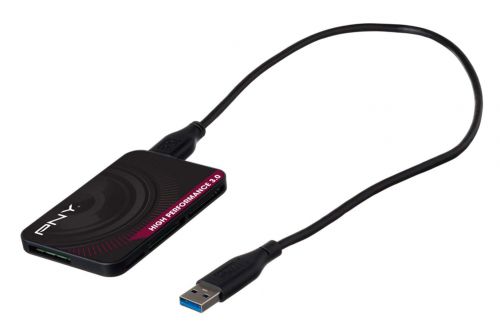 PNY High Performance 3.0 USB Card Reader Black
