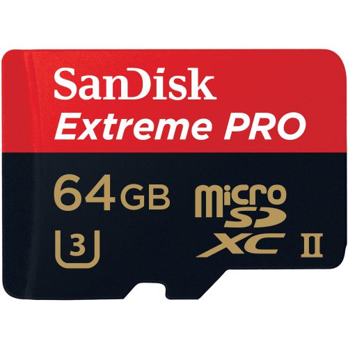 Sandisk Extreme Pro Micro CL10 SD 64GB Flash Drive