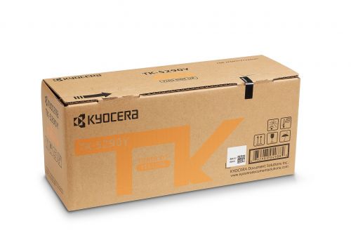 Kyocera TK5290Y Yellow Toner Cartridge 13k pages - 1T02TXANL0 Kyocera