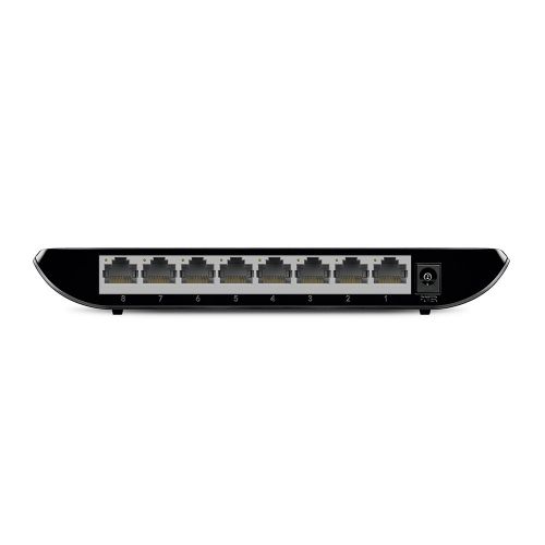 TP Link SG1008D 8 Port Gigabit Ethernet Unmanaged Desktop Switch Black