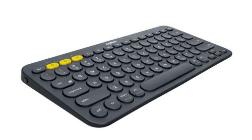 Logitech K380 Multi-Device Bluetooth QWERTY English Bluetooth Keyboard Dark Grey Keyboards 8LO920007580
