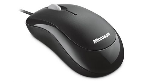 Microsoft P58-00057, Optical Mouse, USB Type-A, 800 DPI, Black