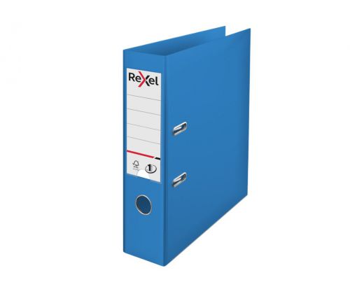 Rexel Choices Lever Arch File Polypropylene A4 75mm Spine Width Blue (Pack 10) 2115503