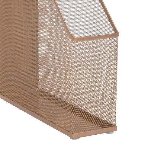 WIREMESH  FILE HOLDER ROSEGOLD