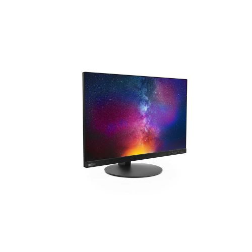 8LEN61C3MAT6 | The Lenovo ThinkVision T23d-10 is a superior monitor that is meant to take your efficiency to new heights. With the vivid 22.5-inch display and versatile connectivity options, the ThinkVision T23d-10 lets you perform to your full potential.The 16:10 aspect ratio of the T23d-10 monitor makes for an extra wide display and a superior viewing experience. The borderless panel of the bright WUXGA monitor and the super narrow bezel make it ideal for multi-screen connection, adding to your productivity. With up to 4 ms response time, the anti-glare display minimises motion blur and eliminates streaking and ghosting for a smooth interaction. The ThinkVision T23d-10 has a range of ports such as VGA, DP and HDMI to boost productivity.