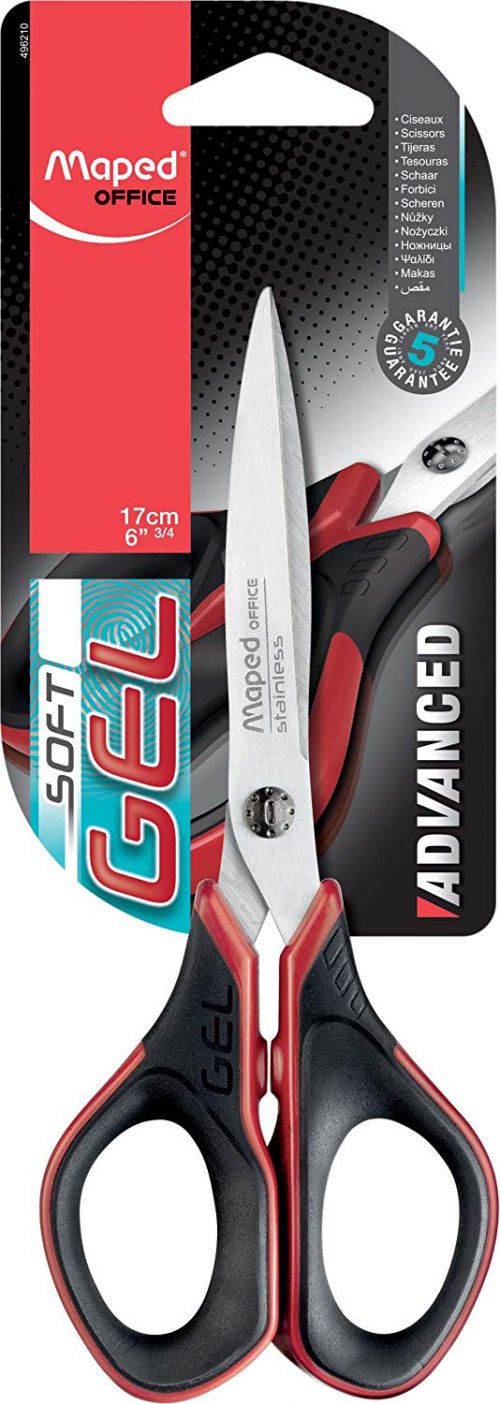 Maped Advanced Gel Symmetrical 17cm Scissors