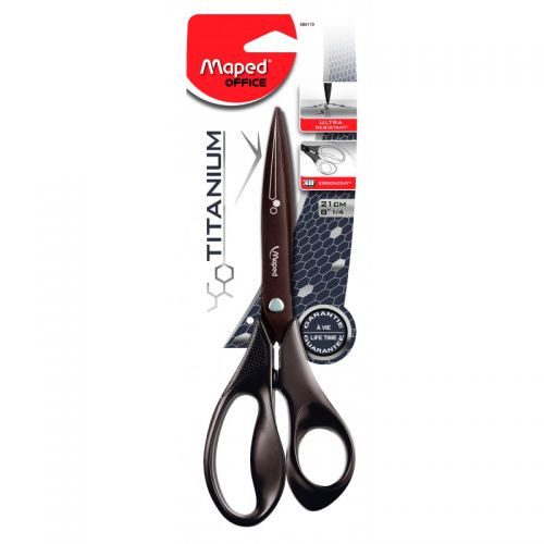 Maped Titanium Asymmetrical 21cm Scissors