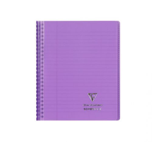 Koverbook Wirebound 170x220mm PP Cover 160p Purple PK5