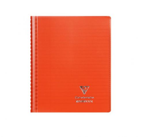 Koverbook Wirebound 170x220mm PP Cover 160p Red PK5