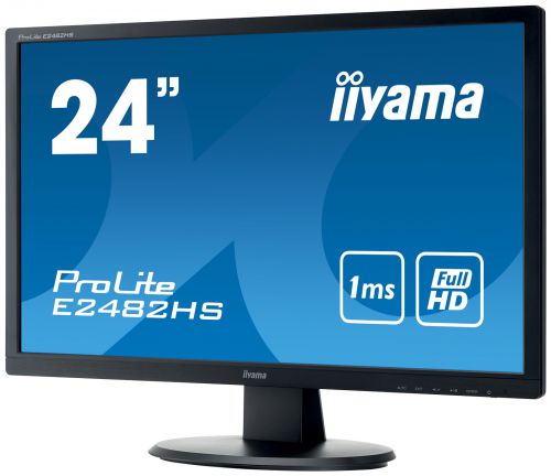 iiyama 24in Monitor ProLite E2482HS-B1 Full HD E2482HS-B1