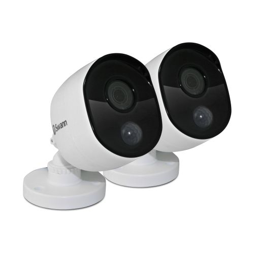 Swann Thermal Sensor Outdoor Bullet Cameras x2